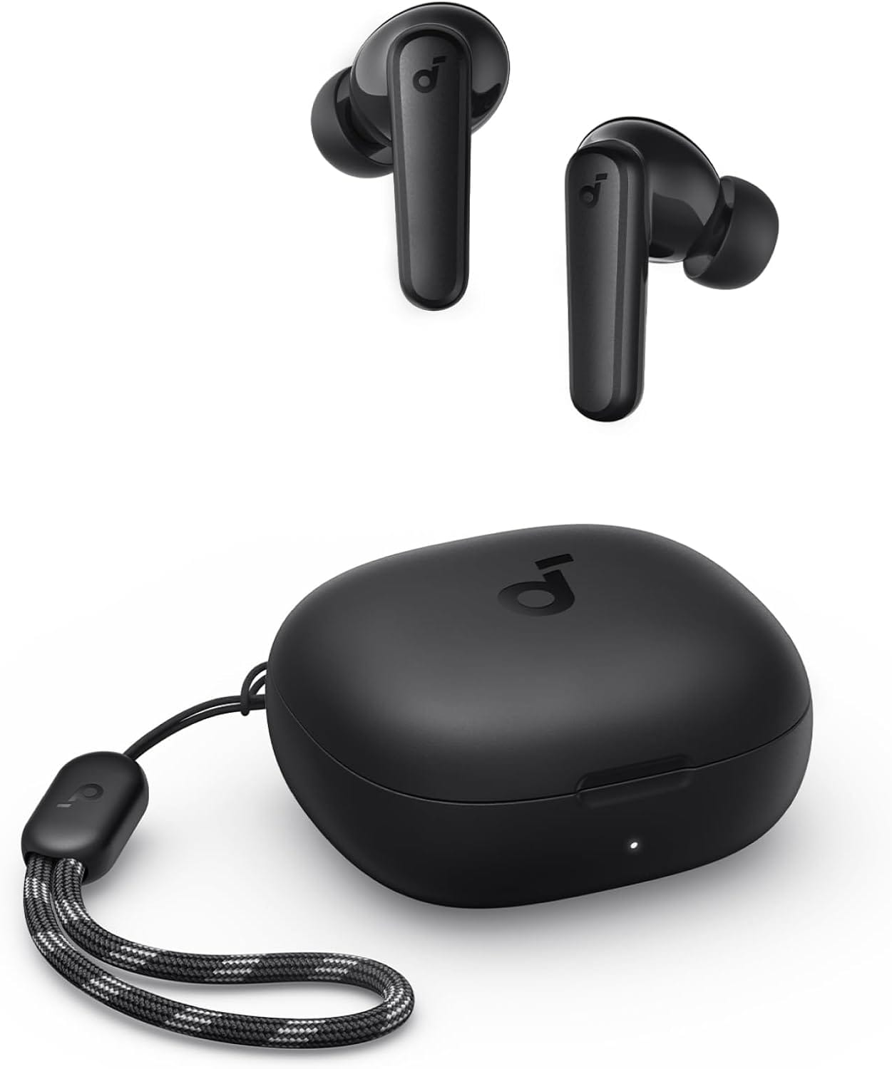 soundcore Anker P20i Bluetooth Earphones, 10mm Drivers with Big Bass True Wireless Earbuds, Bluetooth 5.3, 30H Playtime, IPX5, 2 Mics for AI Clear Calls, 22 Preset EQs, Customization via App (Black)