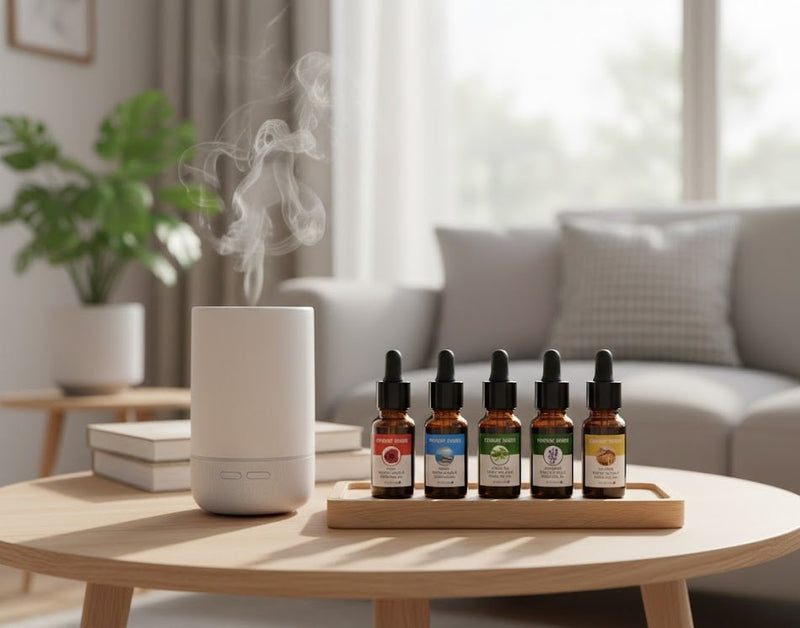 Fragrant Garden - Water-Soluble Essential Oil Set (6 Bottles)